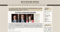 Desktop Screenshot of benchmarkbooks.com
